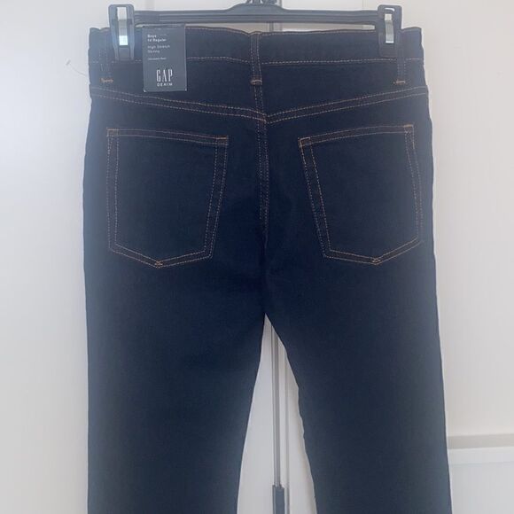 GAP Denim Boy's High Stretch Skinny Leg Adjustable Waist Jeans Size Regular 14 - Picture 6 of 11